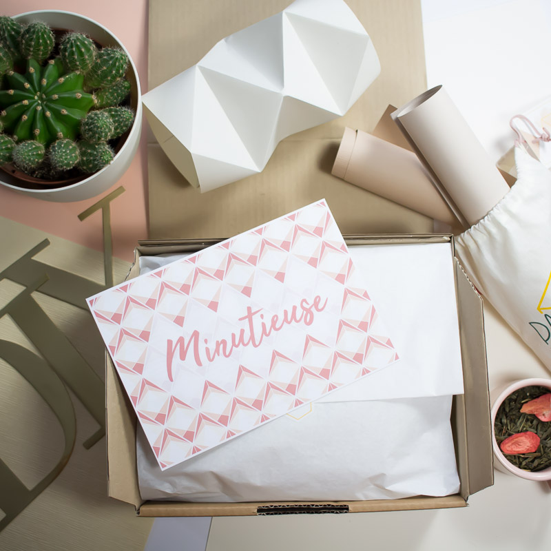 Box origami du mois de février