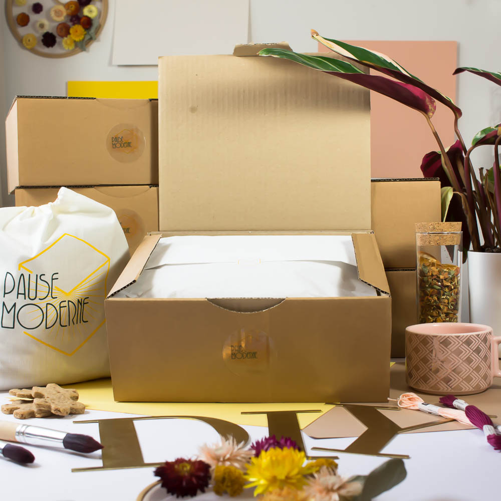 Pause moderne - abonnement box creative et gourmande