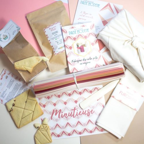 Pause Moderne - Box Minutieuse Biscuit origami