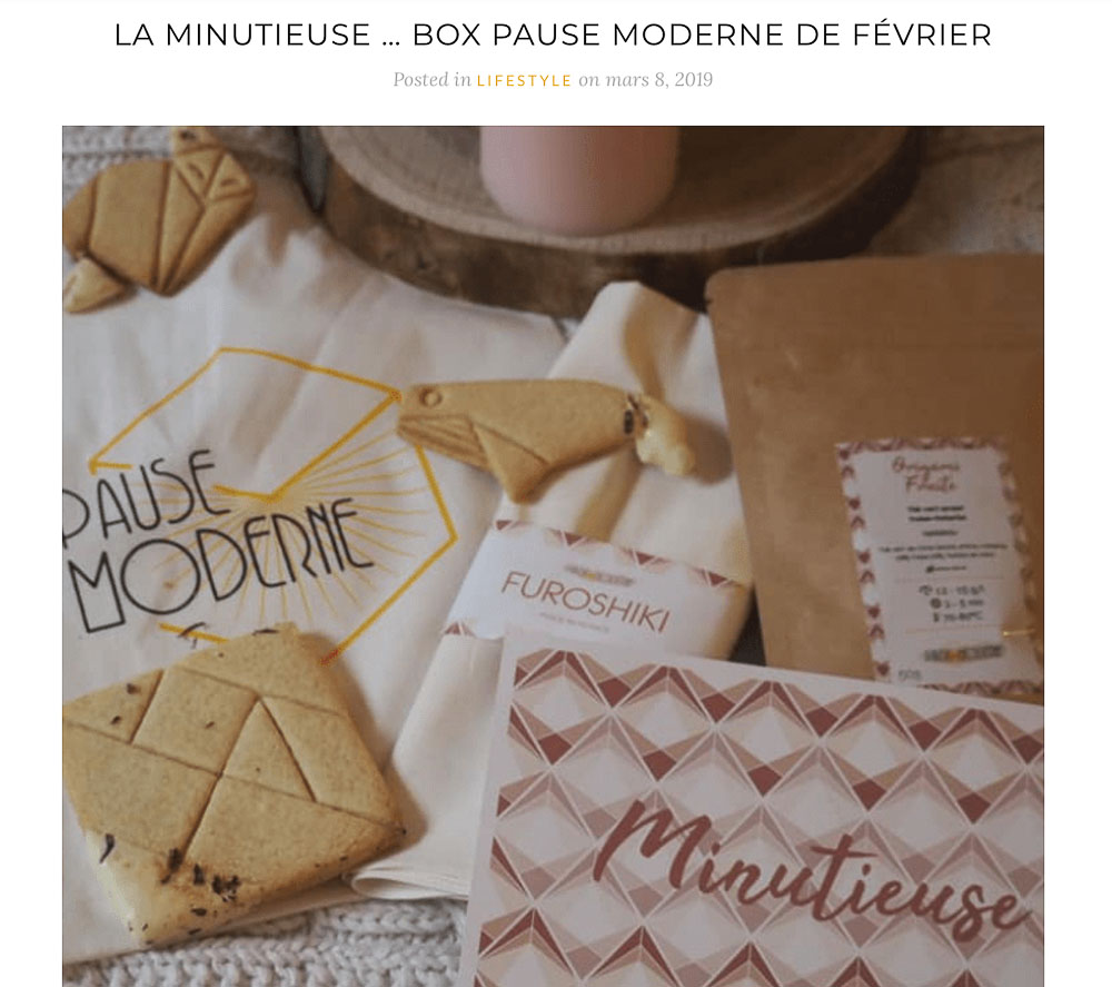 PAUSE MODERNE - article presse blog maman pouponne papa bricole _