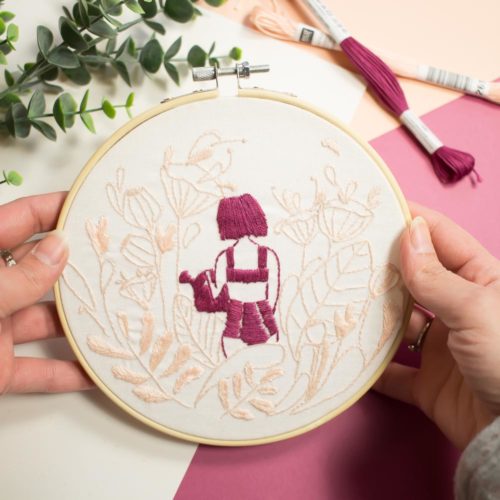 PAUSE MODERNE - kit broderie marine mastin 2