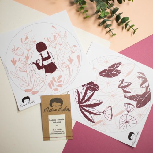 Kit DIY broderie – Réaliser sa broderie Marine Mastin