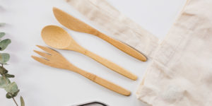 couverts en bois