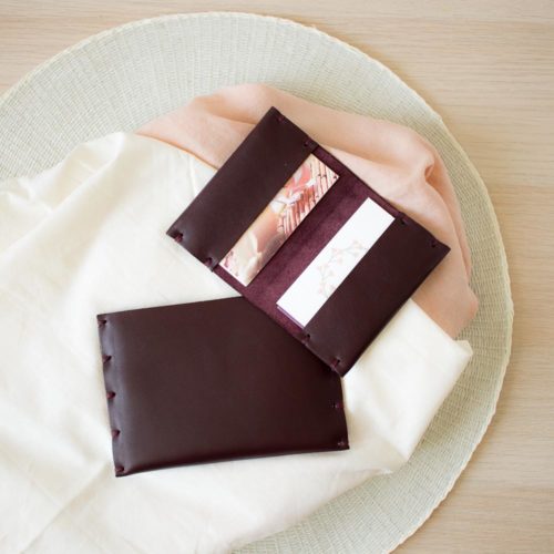 Kit DIY – Créer son duo de portes cartes en cuir