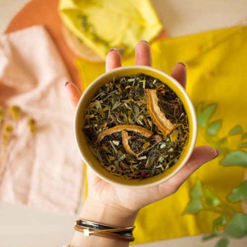 Thé vert citron miel – Authentique Douceur