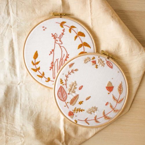 Kit DIY – Réaliser sa broderie d’automne