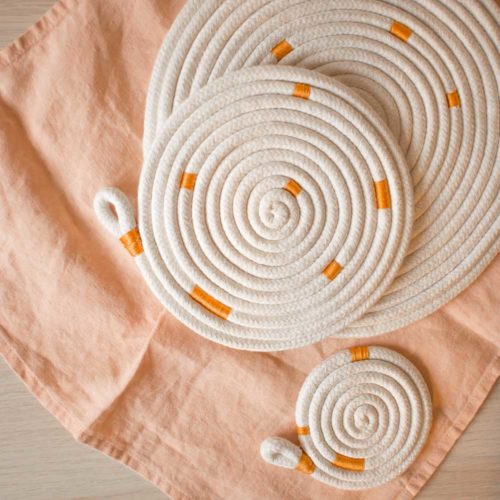 Kit DIY – Réaliser ses dessous de plat en corde