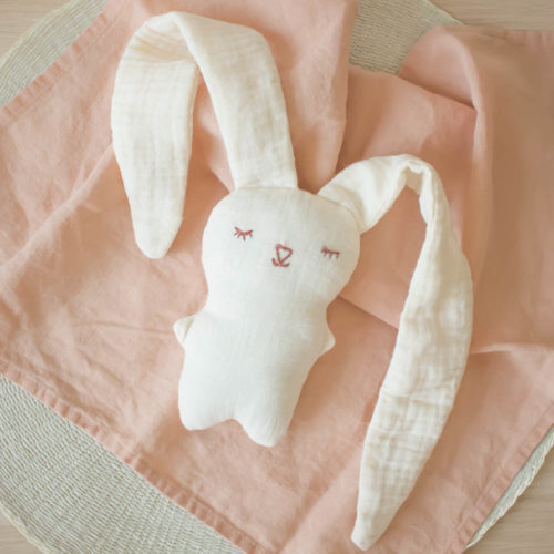Kit bébé DIY – Créer son doudou lapin