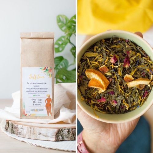 Thé vert mangue & orange – Self Love