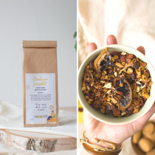 Infusion saveur gâteau aux pommes – Bonheur paisible