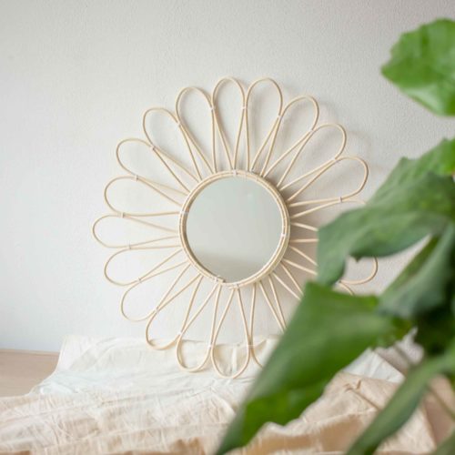 Kit DIY – Créer son miroir en rotin