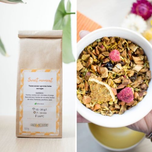 Tisane agrume & baie sauvage – Sweet Moment