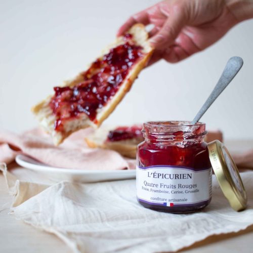 Confiture 4 fruits rouges – L’Épicurien