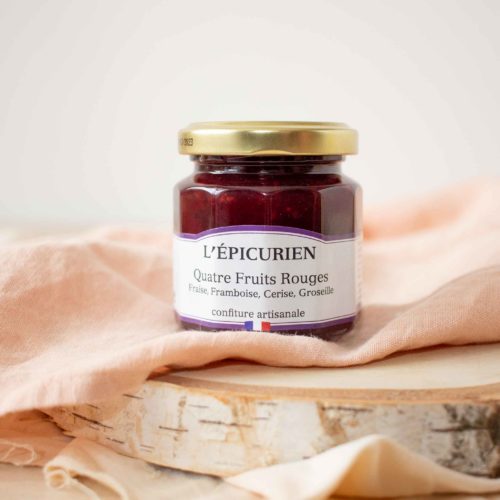 Confiture 4 fruits rouges – L’Épicurien