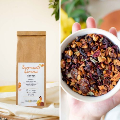 Infusion Myrtille crème – Surprenante Harmonie
