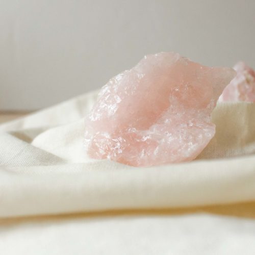 Pierre Quartz rose brute