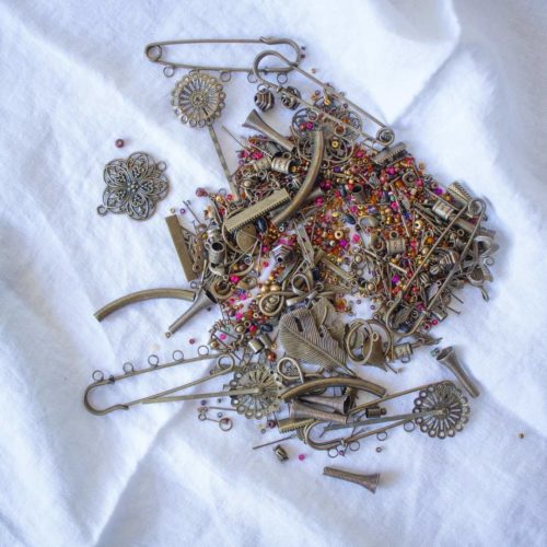 140g MIX Breloque pour bijoux – Bronze