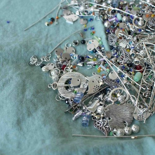 180g MIX Breloque pour bijoux – Argent