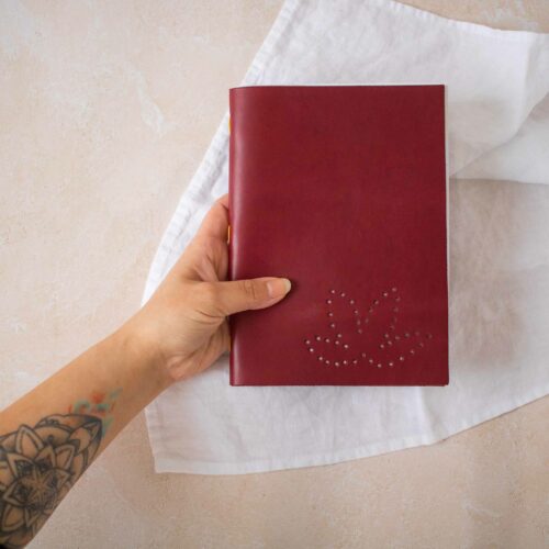 Kit DIY – Créer son carnet en cuir dote