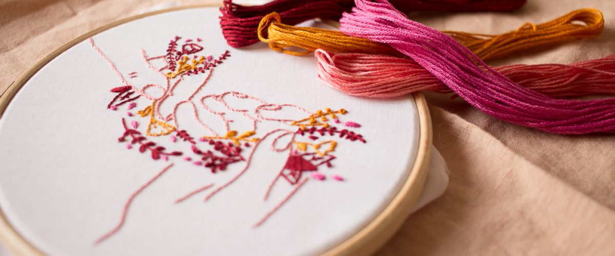 PAUSE MODERNE - KIT DE BRODERIE FAKE CAIRE DONT _-4